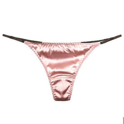 "Sissy Amanda" Silk Thong - Sissy Panty Shop