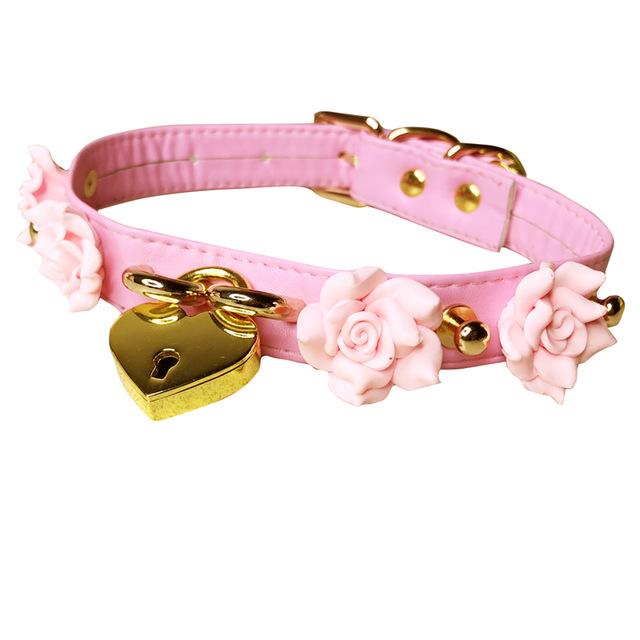 DDLG Rose Flower Choker - Sissy Panty Shop