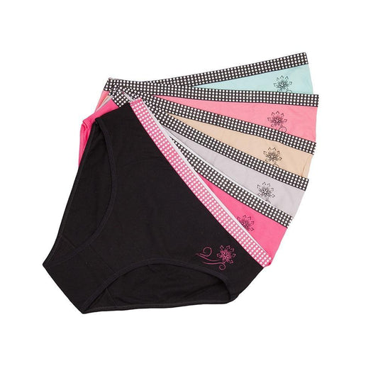 6 Pcs Cotton Sissy Panties - Sissy Panty Shop