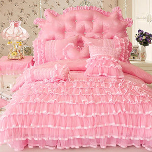 Sissy Princess Ruffled Bedding Set - Sissy Panty Shop