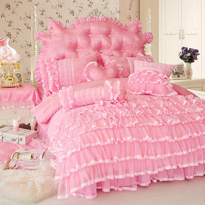 Sissy Princess Ruffled Bedding Set - Sissy Panty Shop