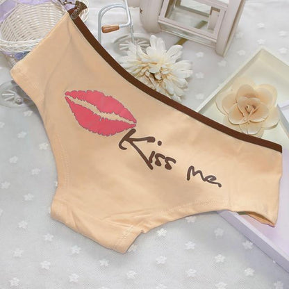 "Sissy Kiss" Cotton Panties - Sissy Panty Shop