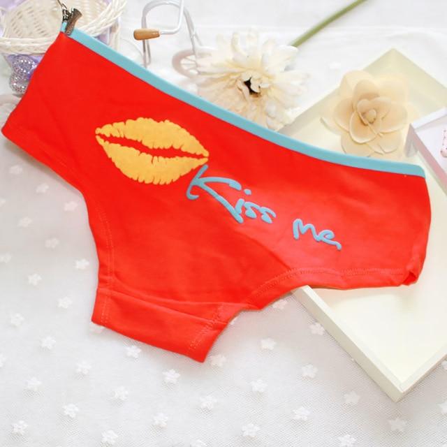 "Sissy Kiss" Cotton Panties - Sissy Panty Shop