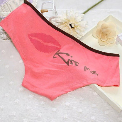 "Sissy Kiss" Cotton Panties - Sissy Panty Shop