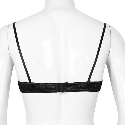 Lace & Satin Bralette - Sissy Panty Shop