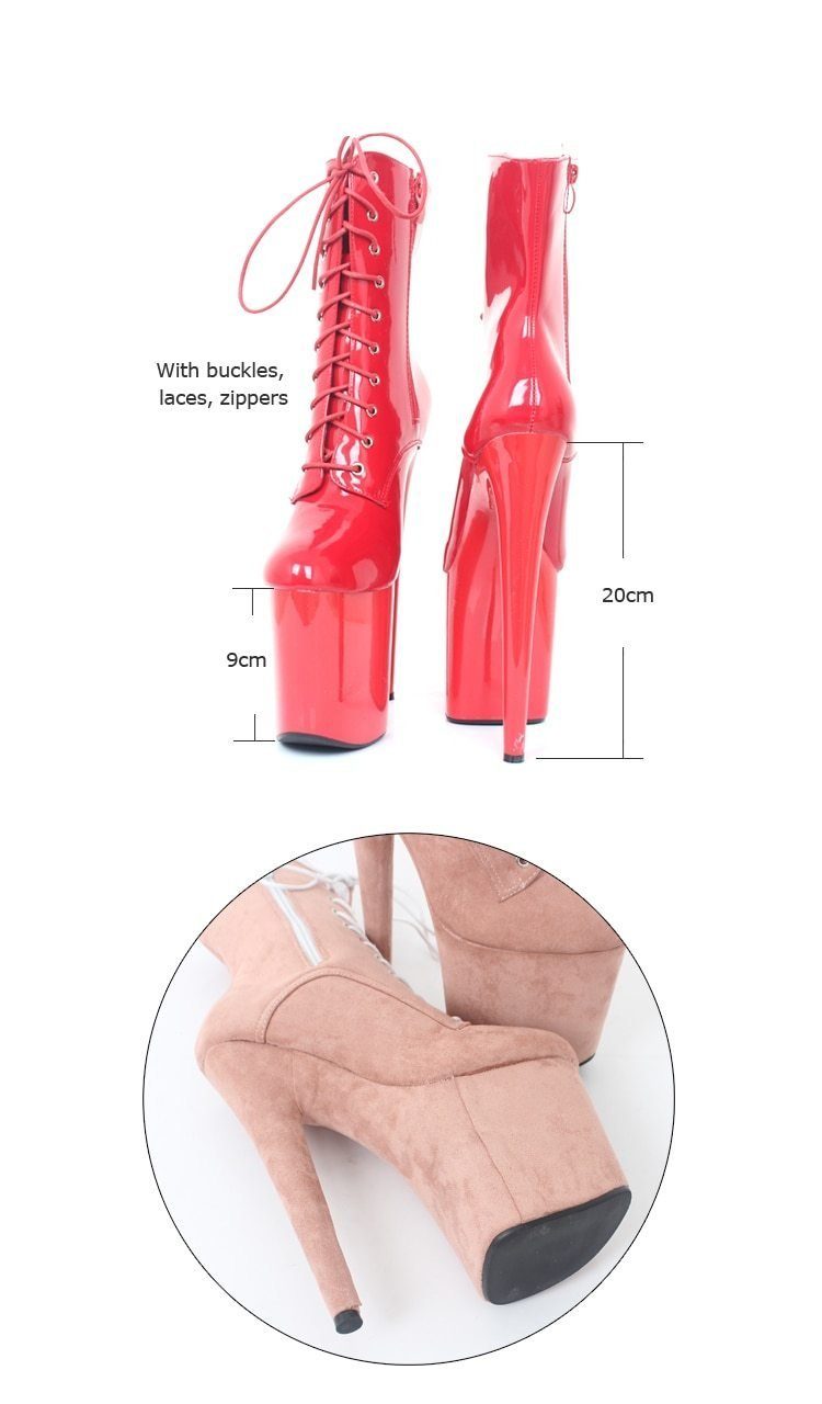 "Sissy Coco" Platform Boots - Sissy Panty Shop