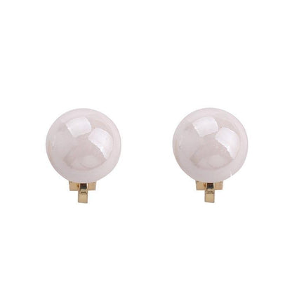 Simulated Pearl Clip On Earrings - Sissy Panty Shop