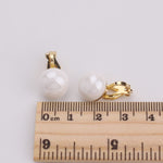 Simulated Pearl Clip On Earrings - Sissy Panty Shop