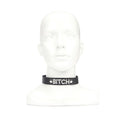 Black Leather Slave Collar - Sissy Panty Shop