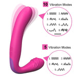 Double Ended Dildo Vibrator - Sissy Panty Shop