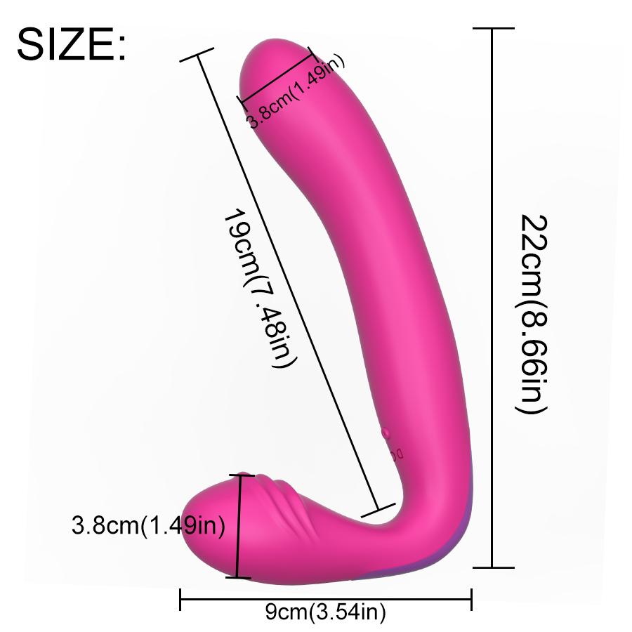 Double Ended Dildo Vibrator - Sissy Panty Shop