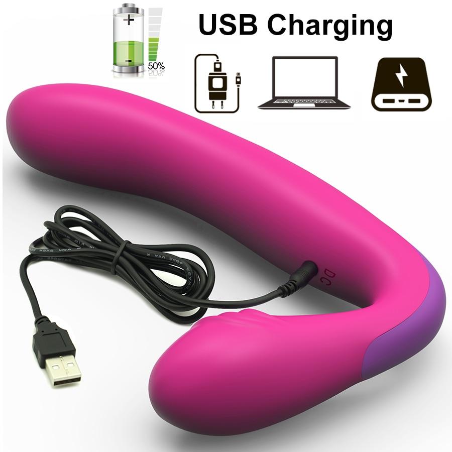 Double Ended Dildo Vibrator - Sissy Panty Shop