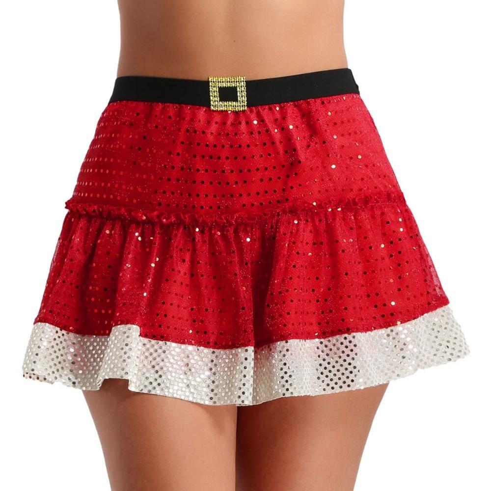 Shiny Sequins Mini Skirt - Sissy Panty Shop