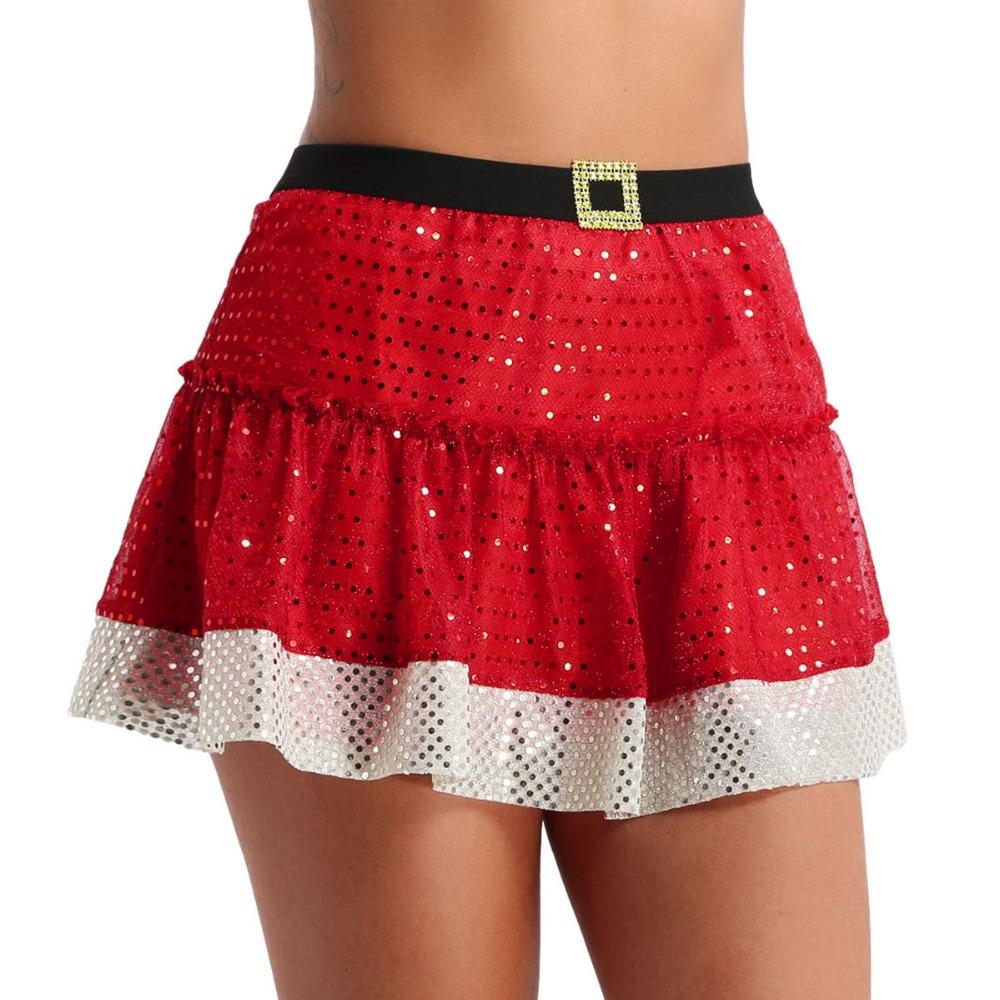 Shiny Sequins Mini Skirt - Sissy Panty Shop