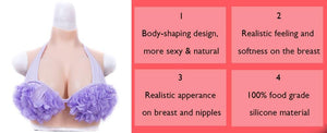 "Sissy Emma" Breast Forms - Sissy Panty Shop