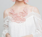 "Sissy Ingrid" Pink Flower Necklace - Sissy Panty Shop