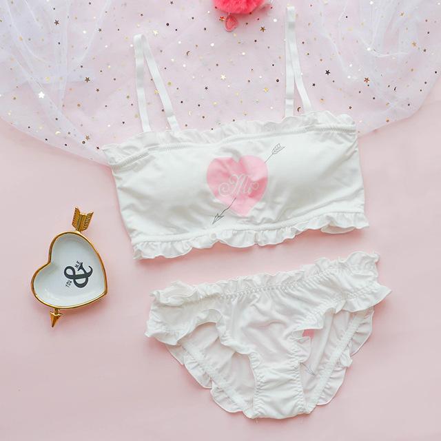 Pink Bra & Panties Lolita Set - Sissy Panty Shop