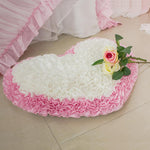 Ruffled Heart Sissy Bedroom Carpet - Sissy Panty Shop
