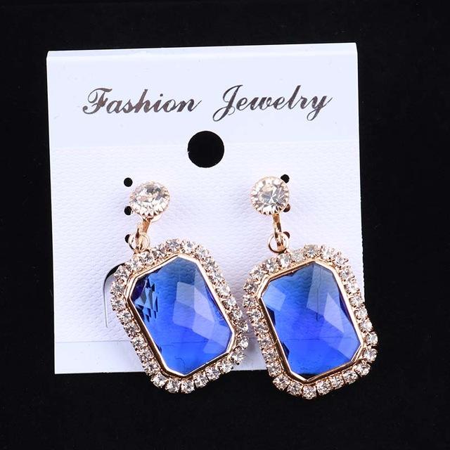 Elegant Crystal Clip On Earrings - Sissy Panty Shop