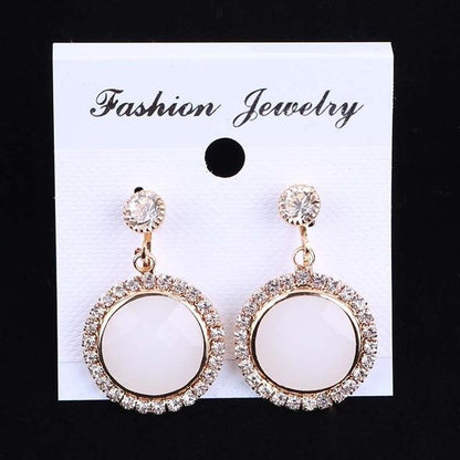 Elegant Crystal Clip On Earrings - Sissy Panty Shop