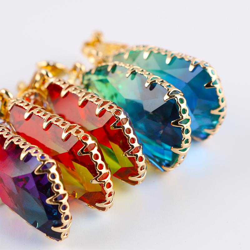 Crystal Dangle Clip On Earrings - Sissy Panty Shop