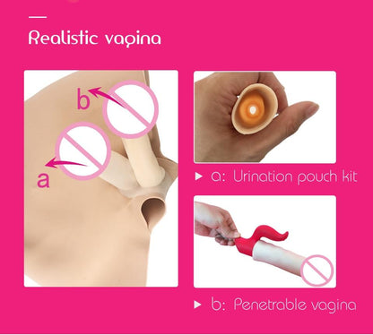 Penetrable Fake Vagina - Sissy Panty Shop