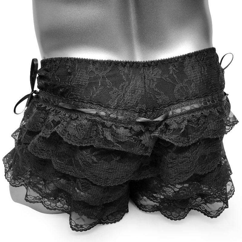 "Sissy Madonna" Lace Ruffled Bloomers - Sissy Panty Shop
