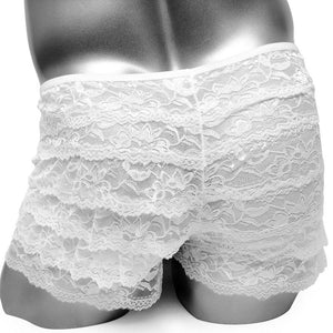 "Tranny Suzette" Ruffled Lace Panties - Sissy Panty Shop