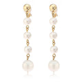 Faux Pearl Tassel Clip On Earrings - Sissy Panty Shop