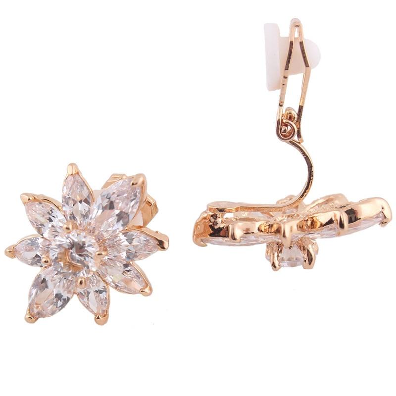 Lux Flower Clip On Earrings - Sissy Panty Shop