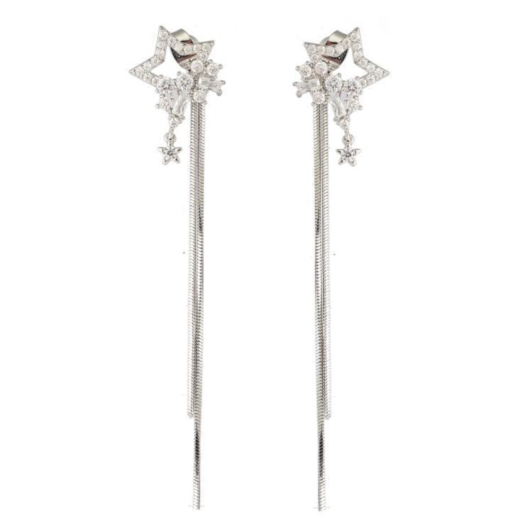 "Tranny Julia" Stars Clip On Earrings - Sissy Panty Shop