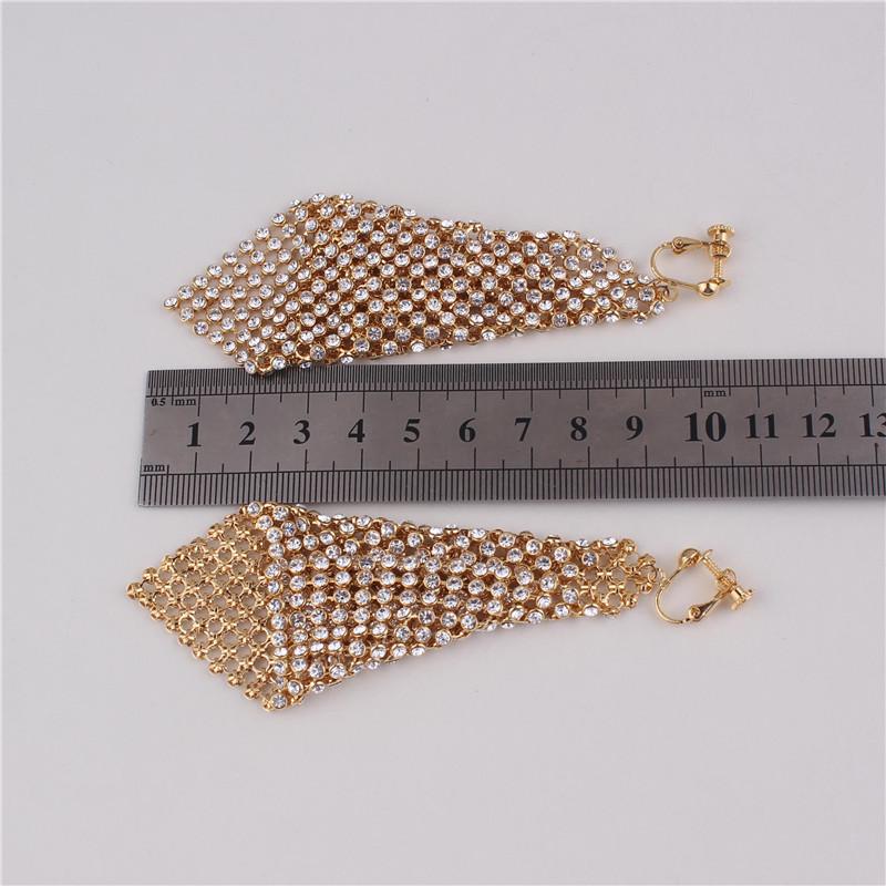 Rhinestone Clip On Earrings - Sissy Panty Shop