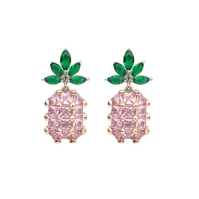 Pineapple Clip on Earrings - Sissy Panty Shop