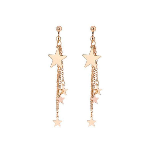 "Sissy Alexa" Star Clip on Earrings - Sissy Panty Shop