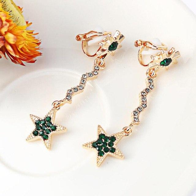 Star Clip on Earrings - Sissy Panty Shop