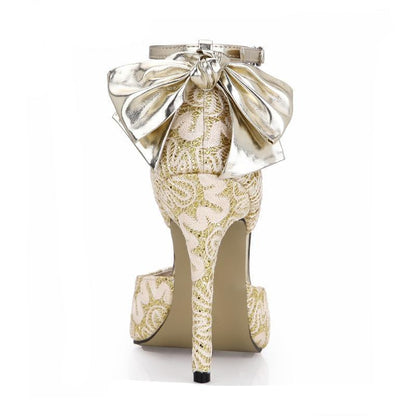 "Sissy Flor" Bow Stilettos - Sissy Panty Shop