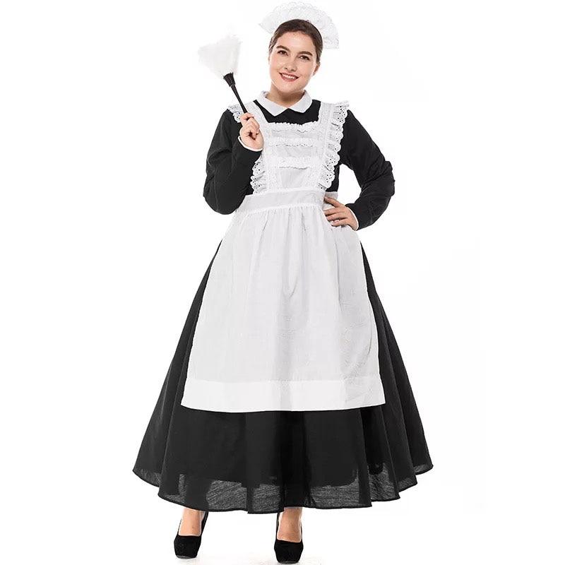 S-3X French Maid Costume - Sissy Panty Shop