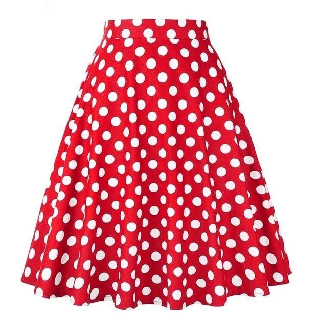 "Sissy Ruth" Polka Dot Skirt - Sissy Panty Shop