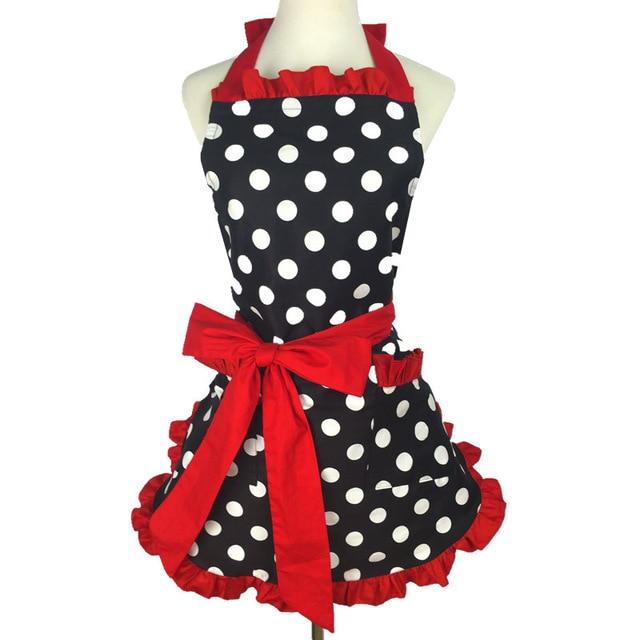 Polka Dot Sissy Apron - Sissy Panty Shop