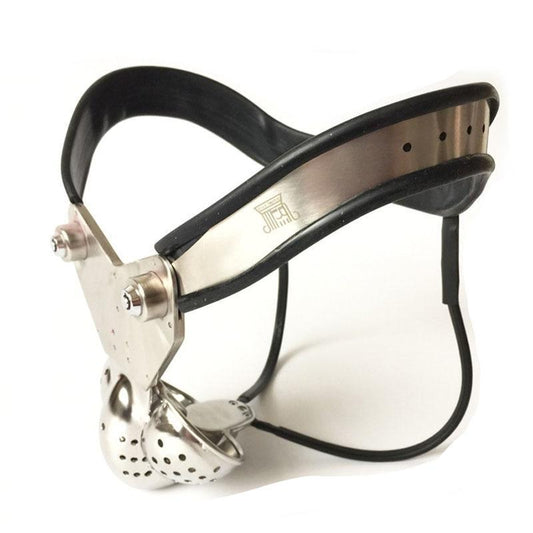 Stainless Steel Chastity Belt - Sissy Panty Shop