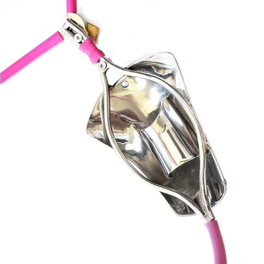 Stainless Steel Chastity Belt - Sissy Panty Shop