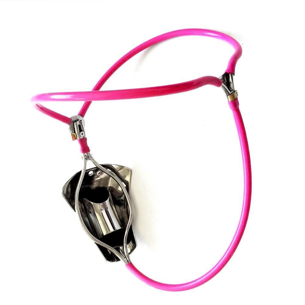 Stainless Steel Chastity Belt - Sissy Panty Shop