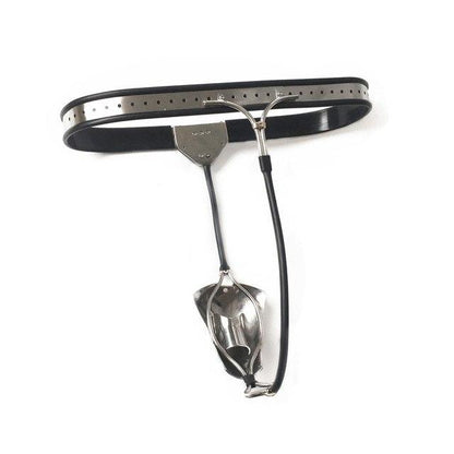 Stainless Steel Chastity Belt - Sissy Panty Shop