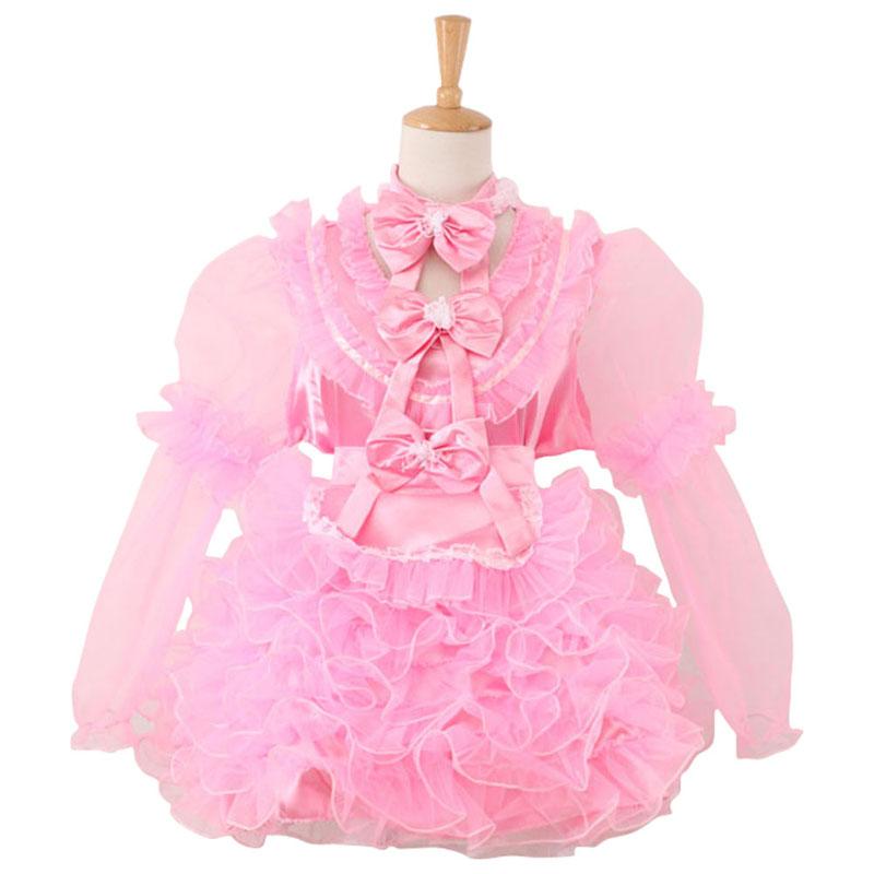 Lockable Sissy Maid Dress - Sissy Panty Shop