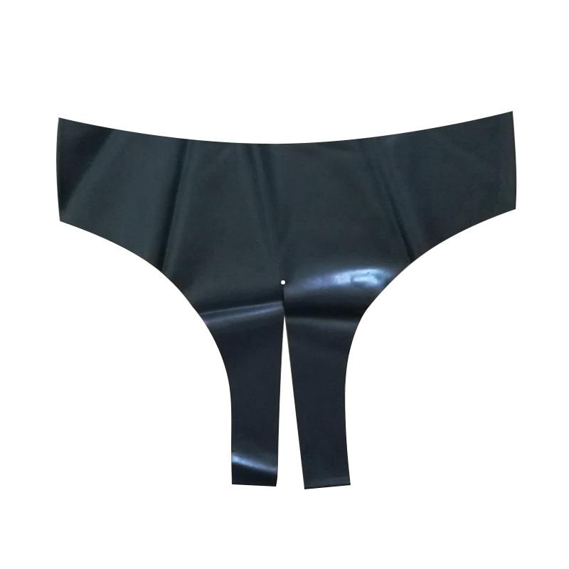 Latex Crotchless Panties - Sissy Panty Shop