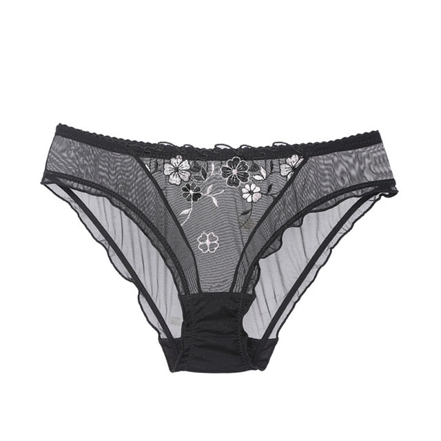 "Sissy Flor" See-Through Panties - Sissy Panty Shop