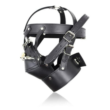 "Tranny Linda" Lockable Muzzle Hood - Sissy Panty Shop