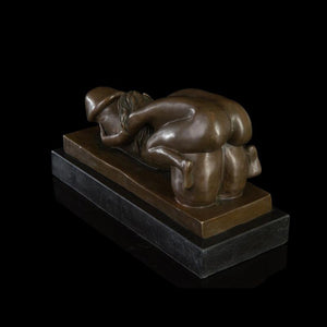 Penis Worship Bronze Figurine - Sissy Panty Shop