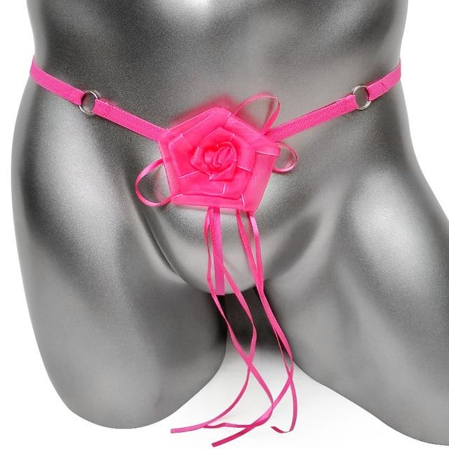 "Sissy Noelle" Rose Thong - Sissy Panty Shop