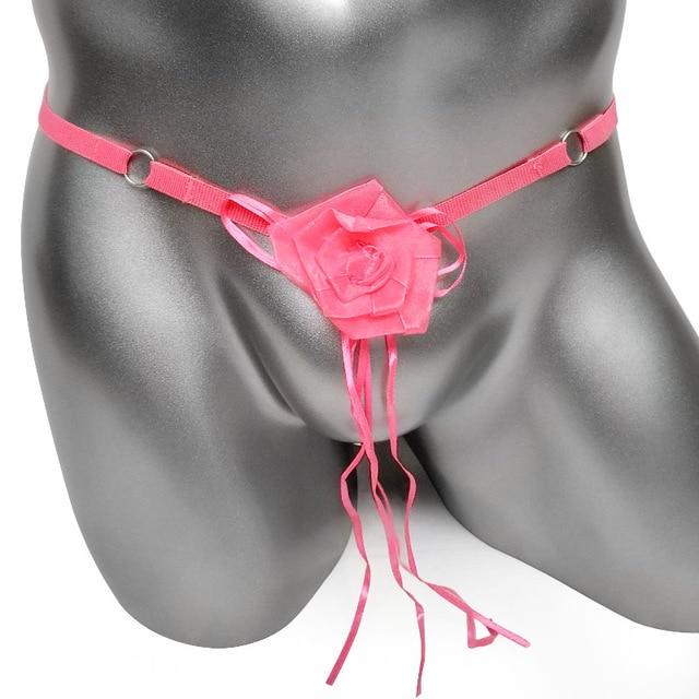 "Sissy Noelle" Rose Thong - Sissy Panty Shop